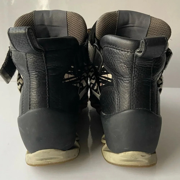 Bernhard Willhelm Camper Together Black Hightop Sneakers Sz 35 - Picture 4 of 10